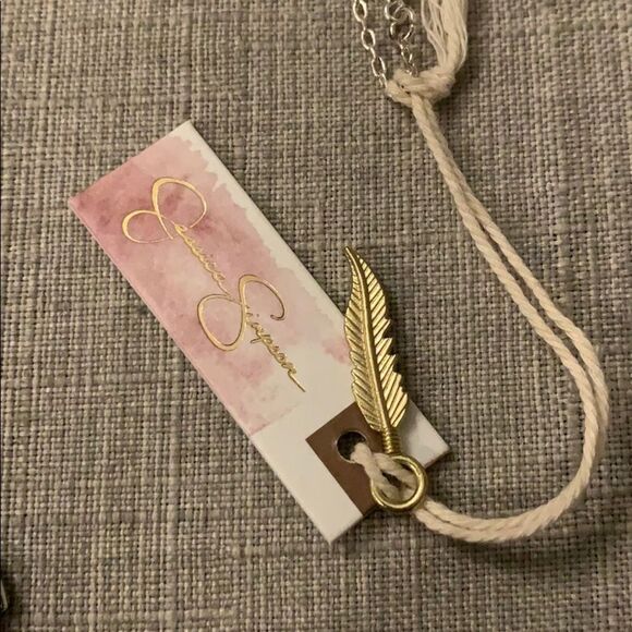 Mixed Metal Pendant Necklace - Picture 7 of 7